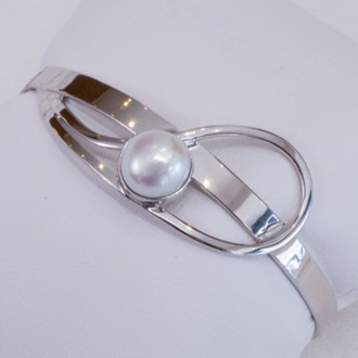 Moonlit Tide Pearl Bileklik