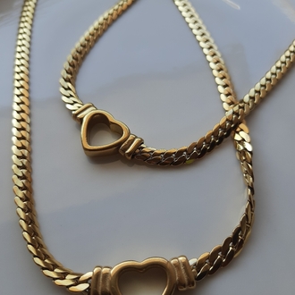 Gold Kalp Kolye