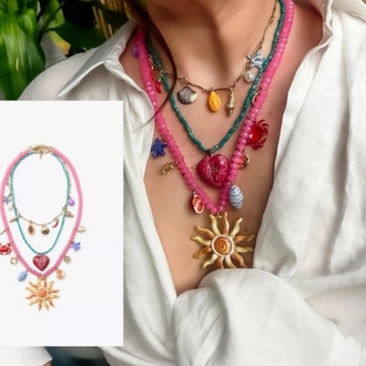 Zara Charmlı Kolye