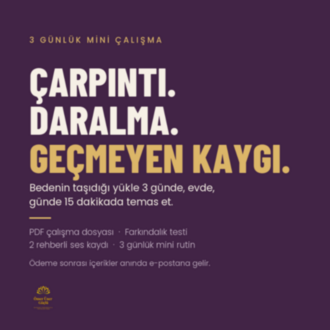 Duygusal Yükler – 3 Günlük Mini Dönüşüm Paketi (PDF + Ses Kayıtları)