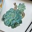 Echeveria Fine Art Poster (A4)