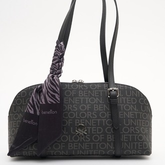 BENETTON Monogram Desen Kol Çantası bnt1909
