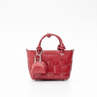 SISLEY Örgü Desen EL ve KOL Çantası sly355