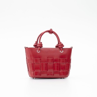 SISLEY Örgü Desen EL ve KOL Çantası sly355