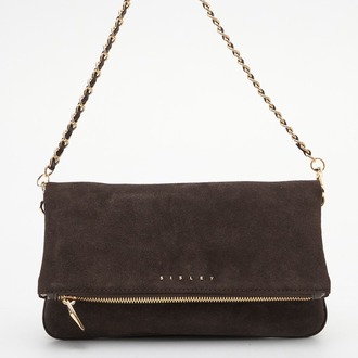 SİSLEY Süet Clutch Kadın El Çantası sly532