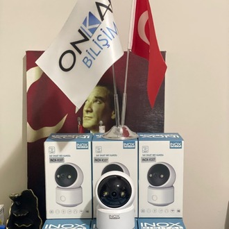 inoxdigital - X107 3MP Bebek / Bakıcı / Evcil Hayvan Kablosuz WİFİ Güvenlik Kamerası