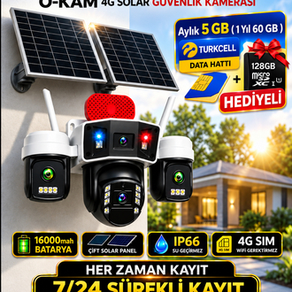 OKAM PRO 1 YIL TURKCELL VE 128 GB HAFIZA KARTLI PREMİUM 4G-335