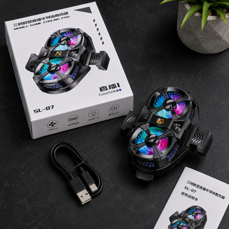 SL-07 RGB Mobil Oyun Soğutucu (Dual Fan)