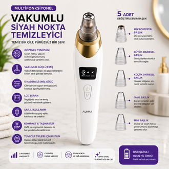 Vakumlu Siyah Nokta Temizleyici