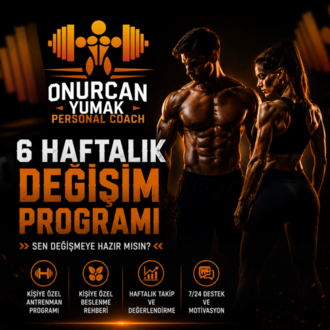6 Haftalık Değişim Programı (Sadece Antrenman Programı - Takip Yok)