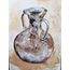 ERİMTAN ARKEOLOJİ VE SANAT MÜZESİ ZENGİNLİKLERİ, ÇİFT KULPLU CAM ŞİŞE (Roma Dönemi M.S. 1. - 4. Yüzy
