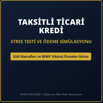 Taksitli Ticari Kredi Stres Testi ve Ödeme Simülasyonu