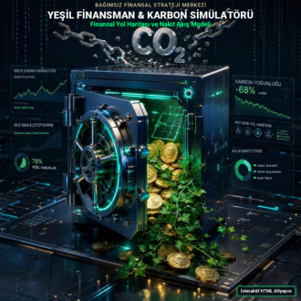 YEŞİL FİNANSMAN & KARBON SİMÜLATÖRÜ | Finansal Yol Haritası ve Nakit Akış Modeli
