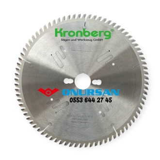 kronberg 250*80 diş sunta mdf parke testeresi 