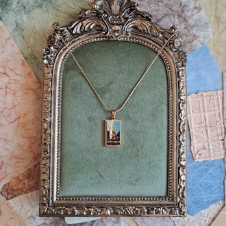 316L Çelik Tarot Model Kolye 
