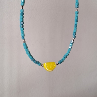 Blue Lemon Kolye