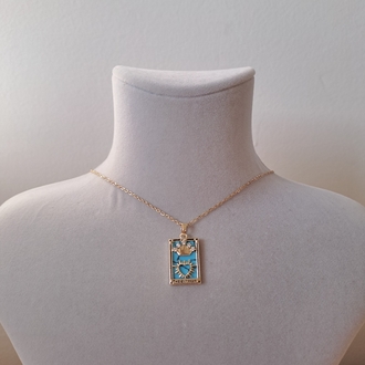 316L Çelik Tarot Model Kolye