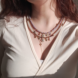 Romantic Vintage Kolye Seti