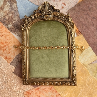 14K Gold Kaplama Pirinç Bileklik 