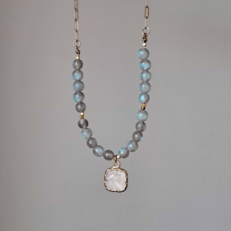 Moon Pearl Kolye