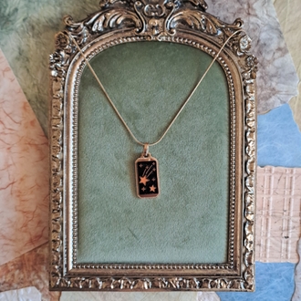316L Çelik Tarot Model Kolye 