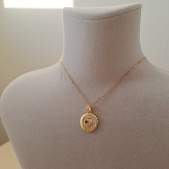 316L Çelik Gold Renkli Kolye