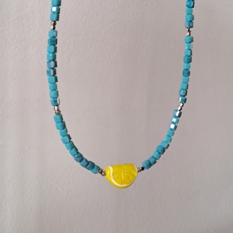 Blue Lemon Kolye