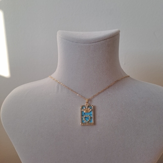 316L Çelik Tarot Model Kolye