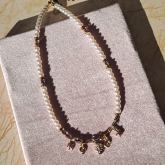 Charm Detaylı Kolye 
