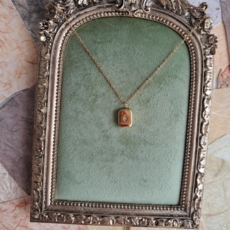316L Çelik Gold Renkli Kutup Yıldızı Model Kolye 