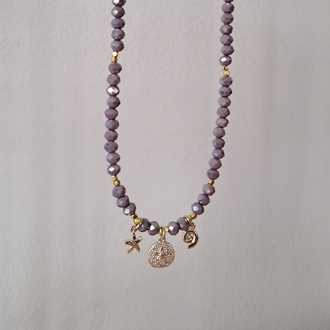 Stardust Lilac Kolye 
