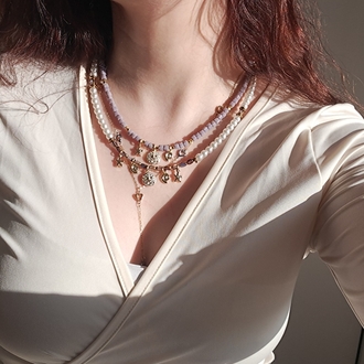 Romantic Vintage Kolye Seti