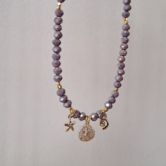 Stardust Lilac Kolye 