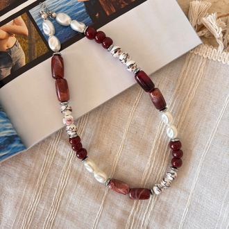 Rust & Pearl Kolye