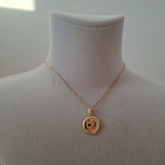 316L Çelik Gold Renkli Kolye