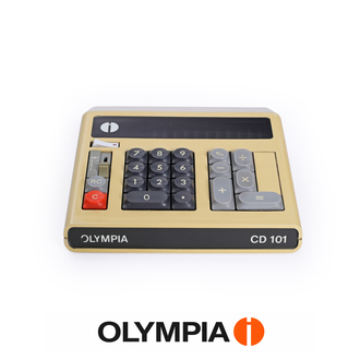 70’ler Olympia CD 101 Hesap Makinesi. Made in Germany
