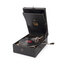 His Master’s Voice Çanta Gramofon - Taş Plakçalar. Made in England.