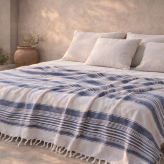 Çift Kişilik Pike, %70 Pamuk – %30 Polyester, 180x220 cm