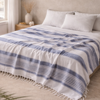 Çift Kişilik Pike, %70 Pamuk – %30 Polyester, 180x220 cm