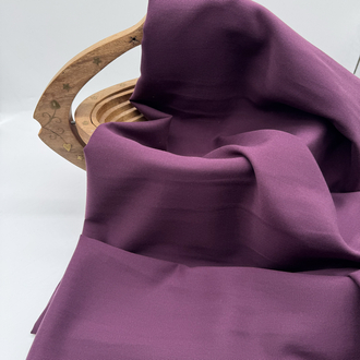 Mürdüm Renk Gabardin Tencel Kumaşı