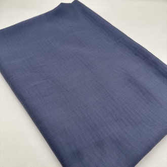 İndigo Mavi Taşlanmış Tencel Kumaşı