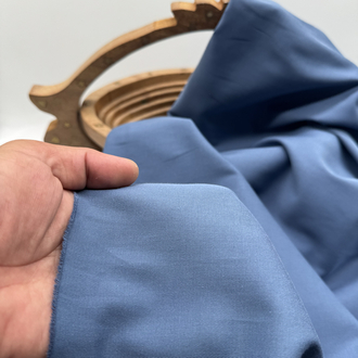 İndigo Mavi Gabardin Tencel
