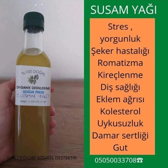 susam yağı