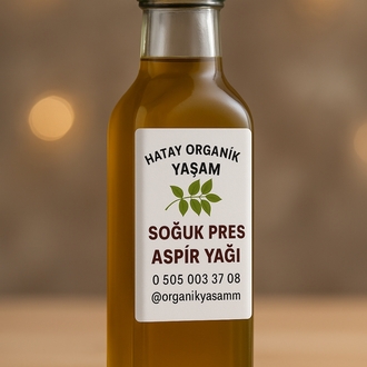 soğuk pres aspir yağı 