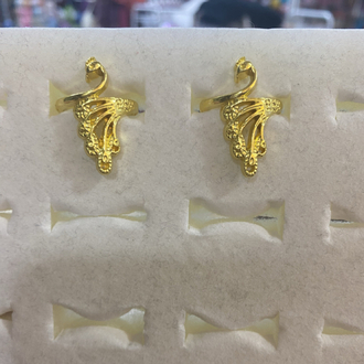 Örgü yüzüğü gold