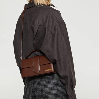 Jacquemus The Large Bambino Bag - Brown