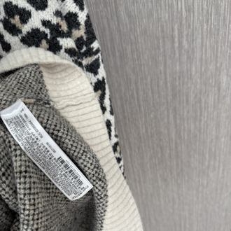 Zara jakarlı oversıze hırka
