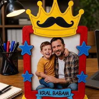 Kral baba boyanabilir cerceve