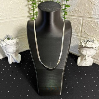 Çelik İtalyan Kolye Silver (45cm)