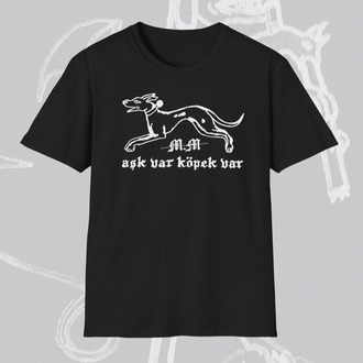  ''Aşk Var Köpek Var'' T-Shirt [Siyah]